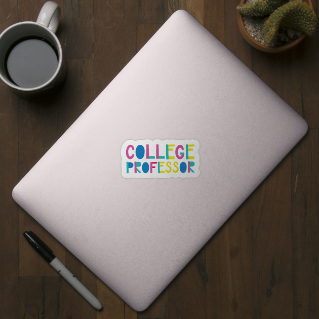 College Professor Gift Idea Cute Back to School by BetterManufaktur